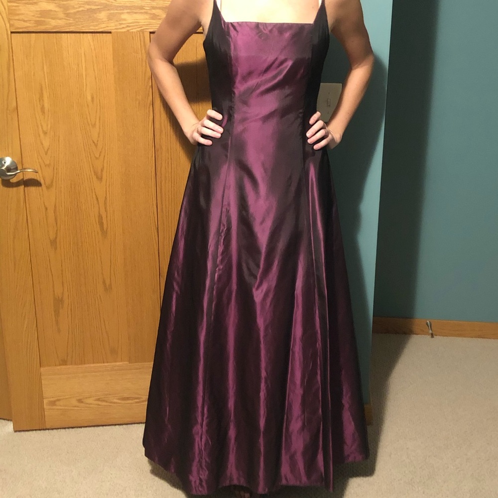 Burgundy/Purple prom dress